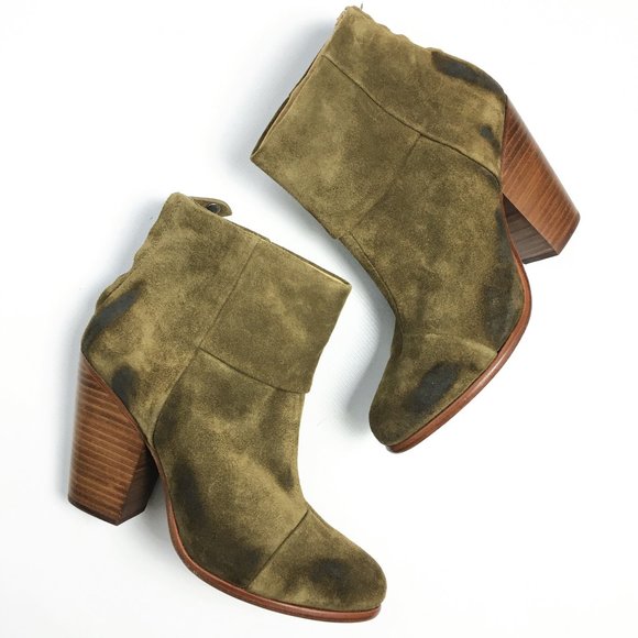 rag & bone Shoes - Rag & Bone Classic Newbury Oiled Suede Ankle Boots